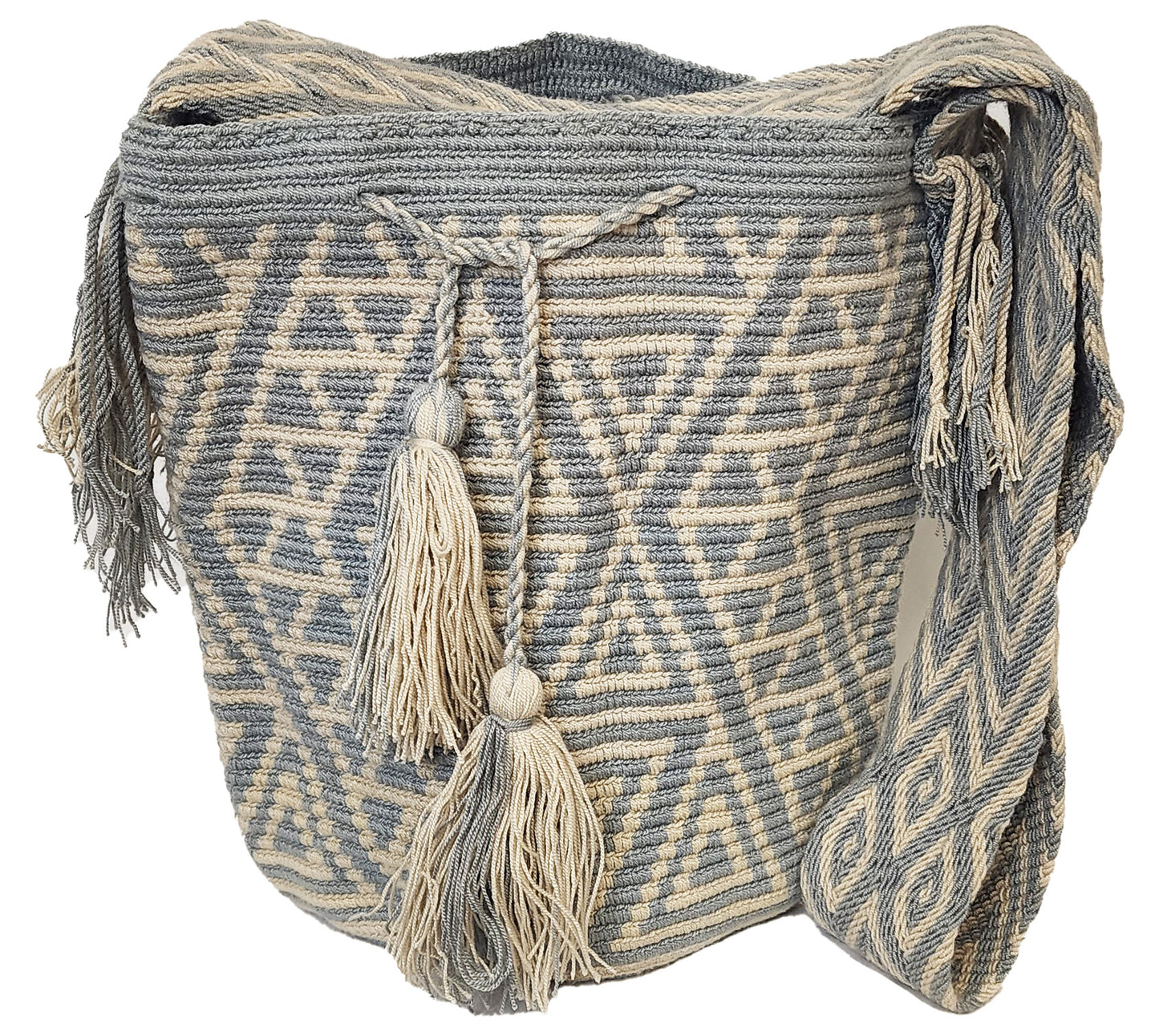 Landry Large Handmade Wayuu Mochila bag - Wuitusu