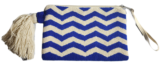 Cheyenne Handmade Wayuu Punch-needle Clutch - Wuitusu