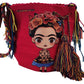 Novalee Large Wayuu Bag with Frida Applique front