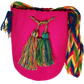 Victoria Unicolor Large Handmade Wayuu Mochila Bag front