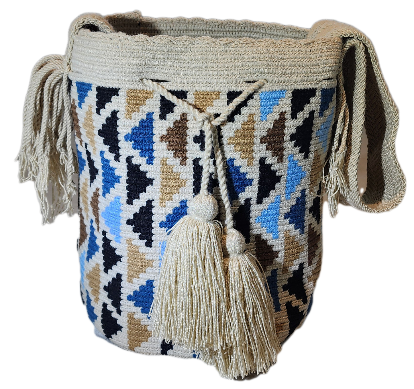 Myla Large Handmade Crochet Wayuu Mochila Bag - a perfect gift for her