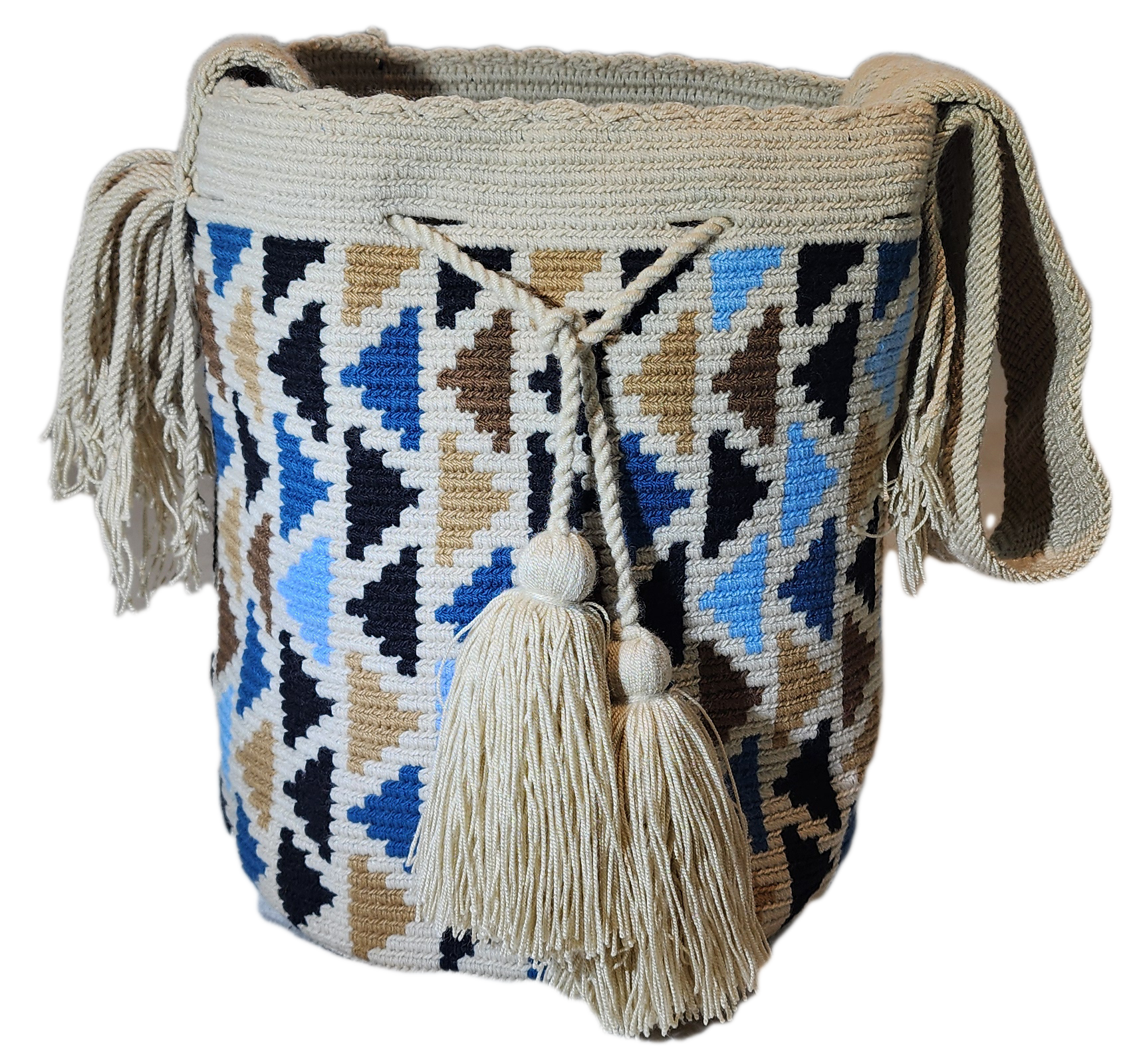 Myla Large Handmade Crochet Wayuu Mochila Bag - a perfect gift for her