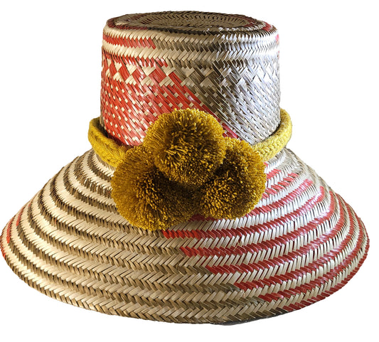 Andrea Handmade Wayuu Hat - Wuitusu-front