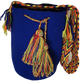 Aurora Unicolor Large Handmade Wayuu Mochila Bag front