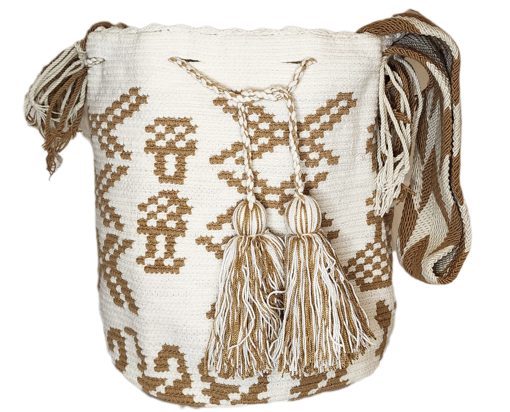 Elise Large Handmade Crochet Wayuu Mochila Bag - a perfect gift for her