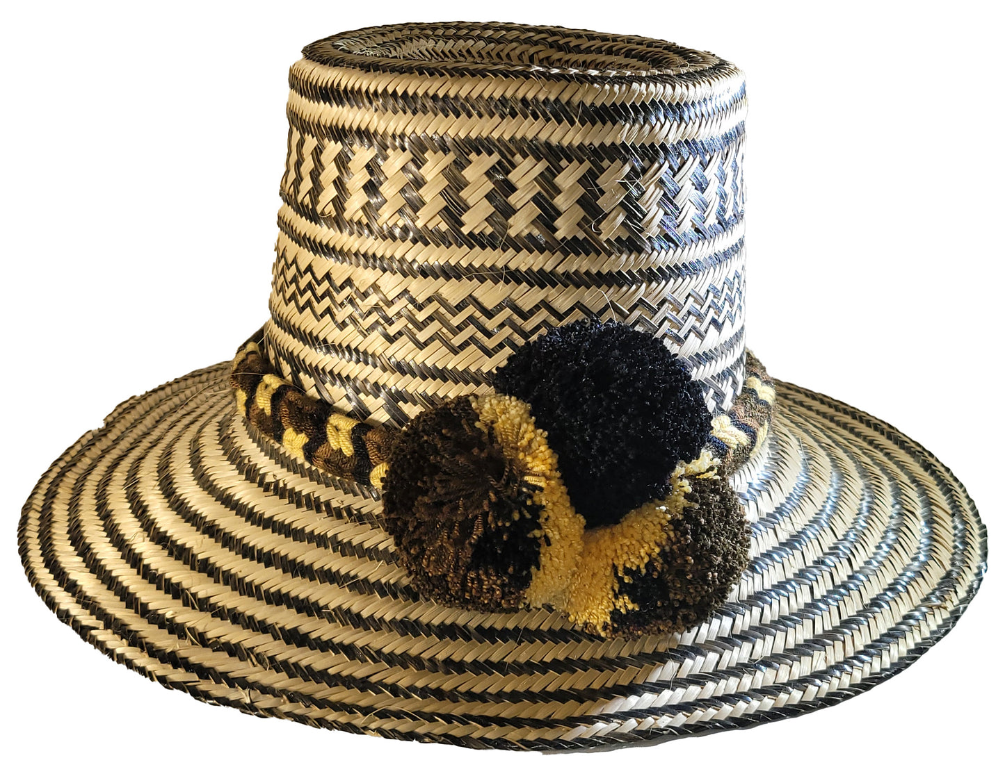 Isabelle Handmade Wayuu Hat - Wuitusu-front