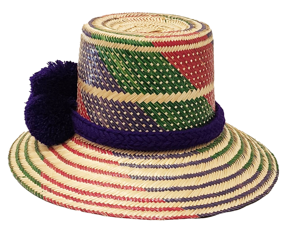 Eva Handmade Wayuu Hat - side