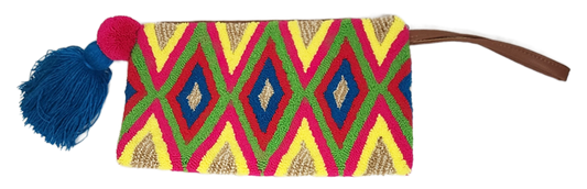 Norah Handmade Wayuu Punch-needle Clutch - a perfect gift for her