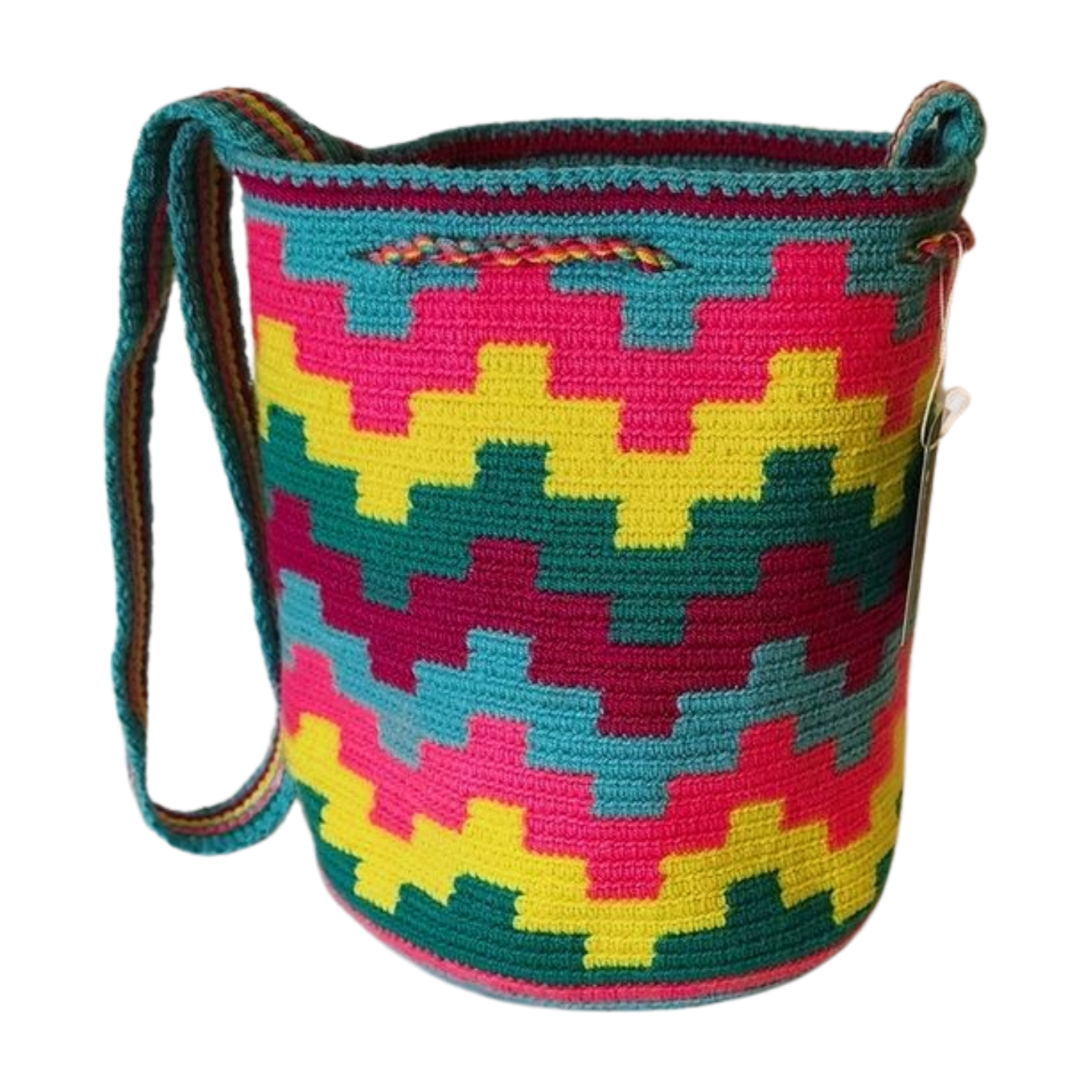Justice Medium Handmade Crochet Handbag - Wuitusu