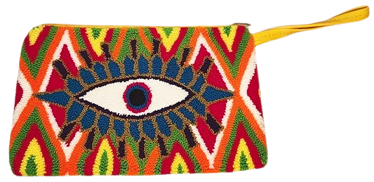 Alina Handmade Wayuu Punch-needle Clutch - Wuitusu