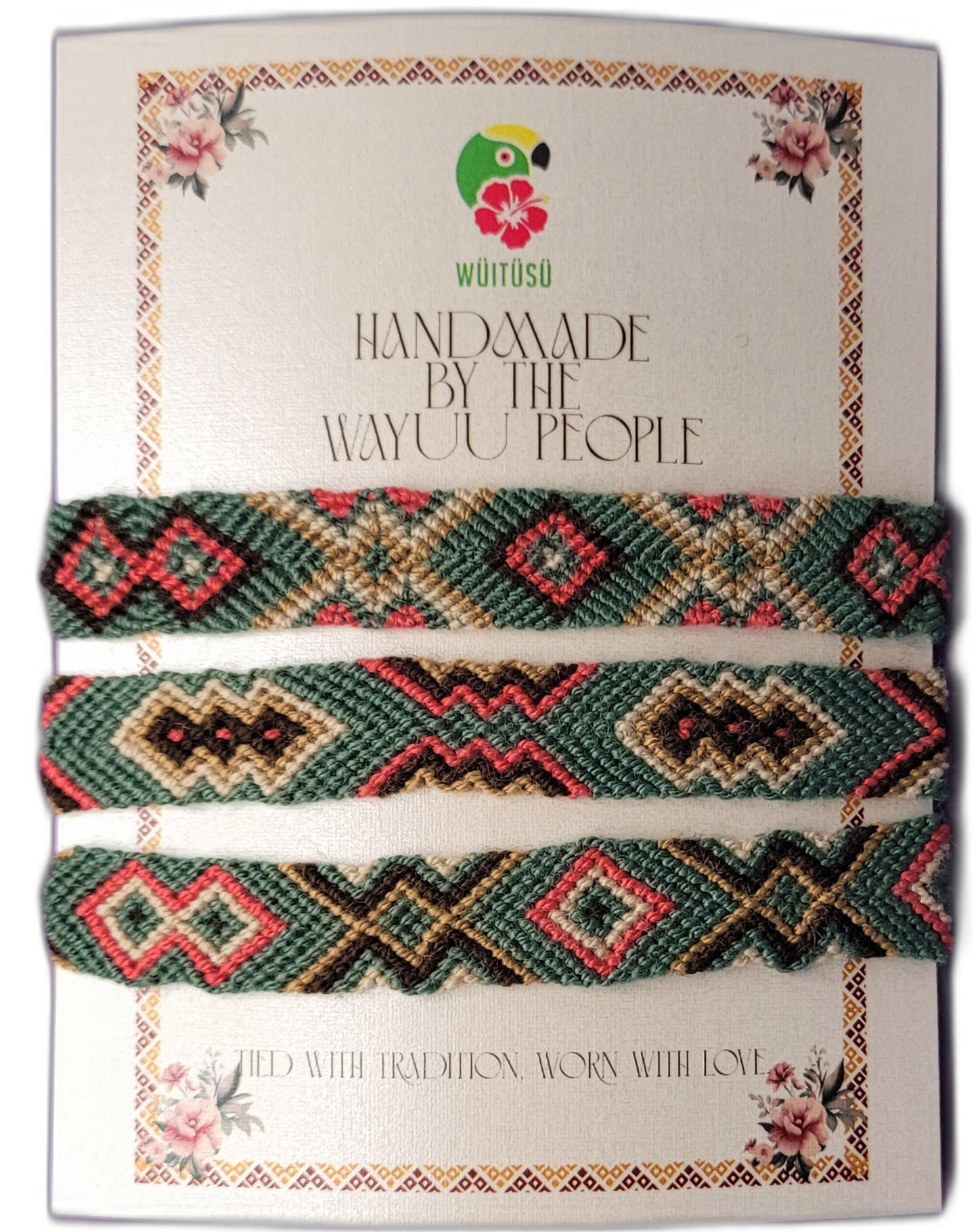 Janelle Handmade Wayuu Bracelet set of 3