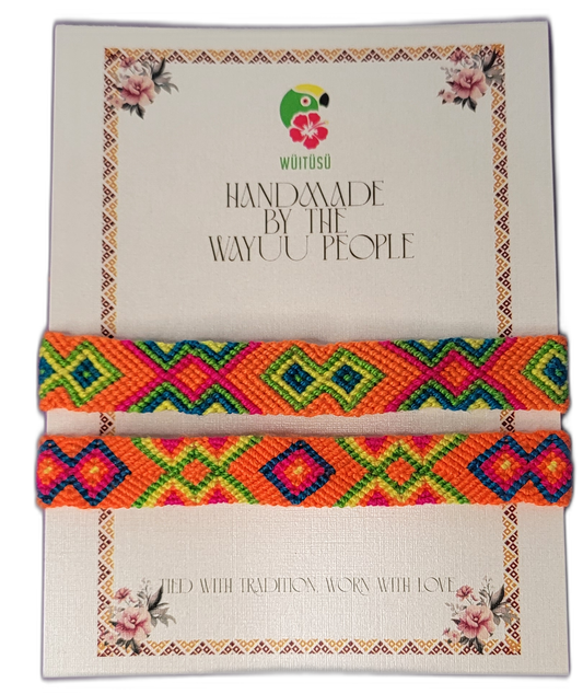 Opal Handmade Wayuu Bracelet set of 2