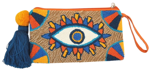 Esther Handmade Wayuu Punch-needle Clutch - Wuitusu