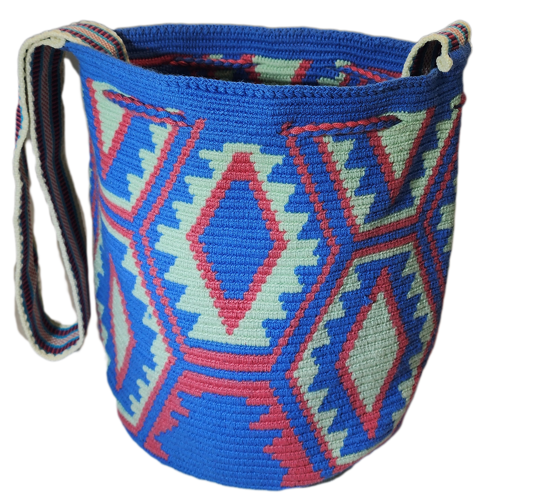 Bottom view Adaline Handmade Wayuu Mochila Bag - a perfect gift for her