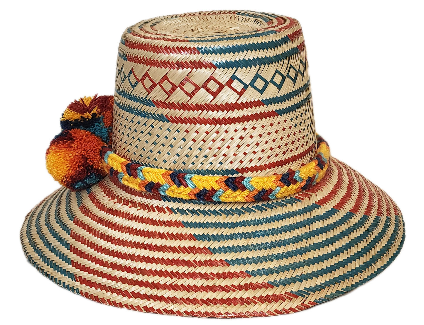 Jacqueline Handmade Wayuu Hat side