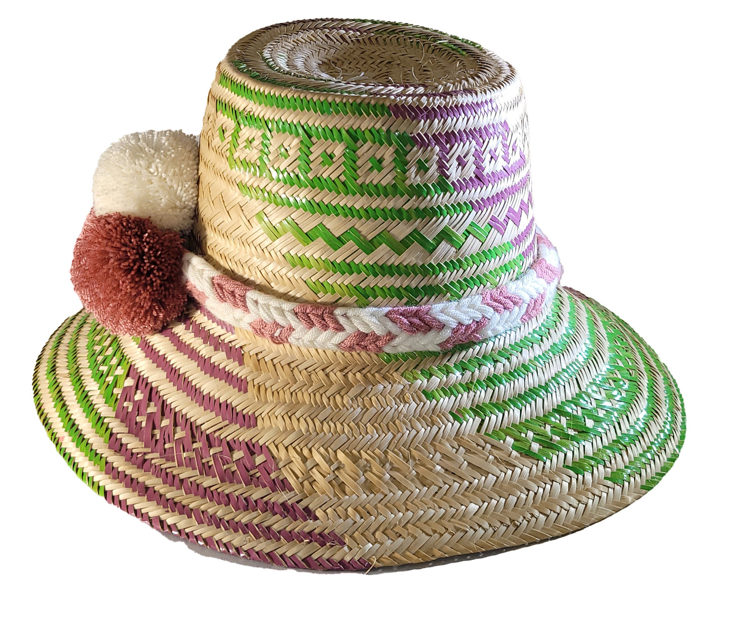 Isabel Handmade Wayuu Hat - Wuitusu- side