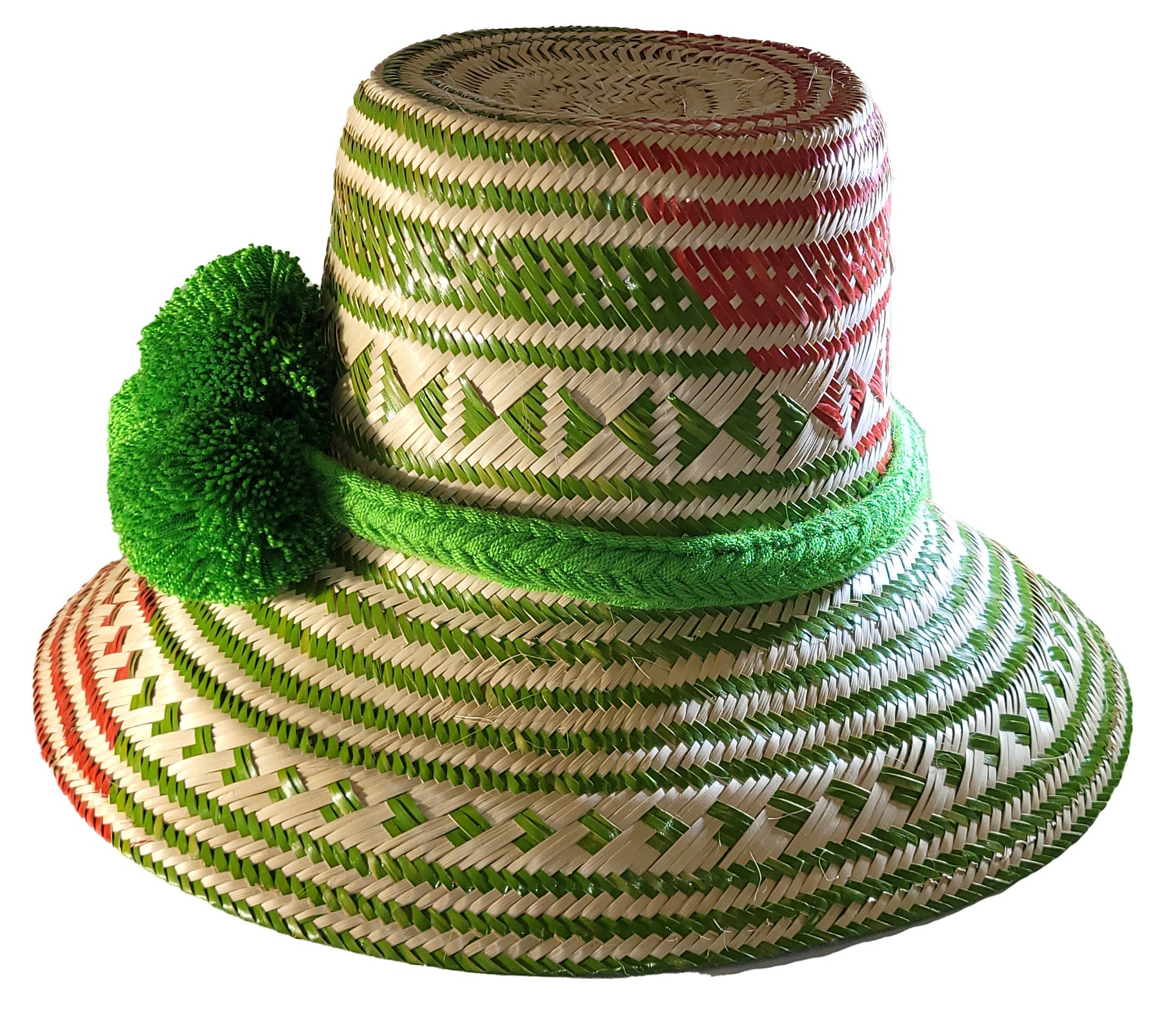 Mary Handmade Wayuu Hat - Wuitusu-side
