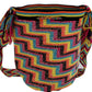 Capri Large Handmade Crochet Wayuu Mochila Bag - Wuitusu-back view
