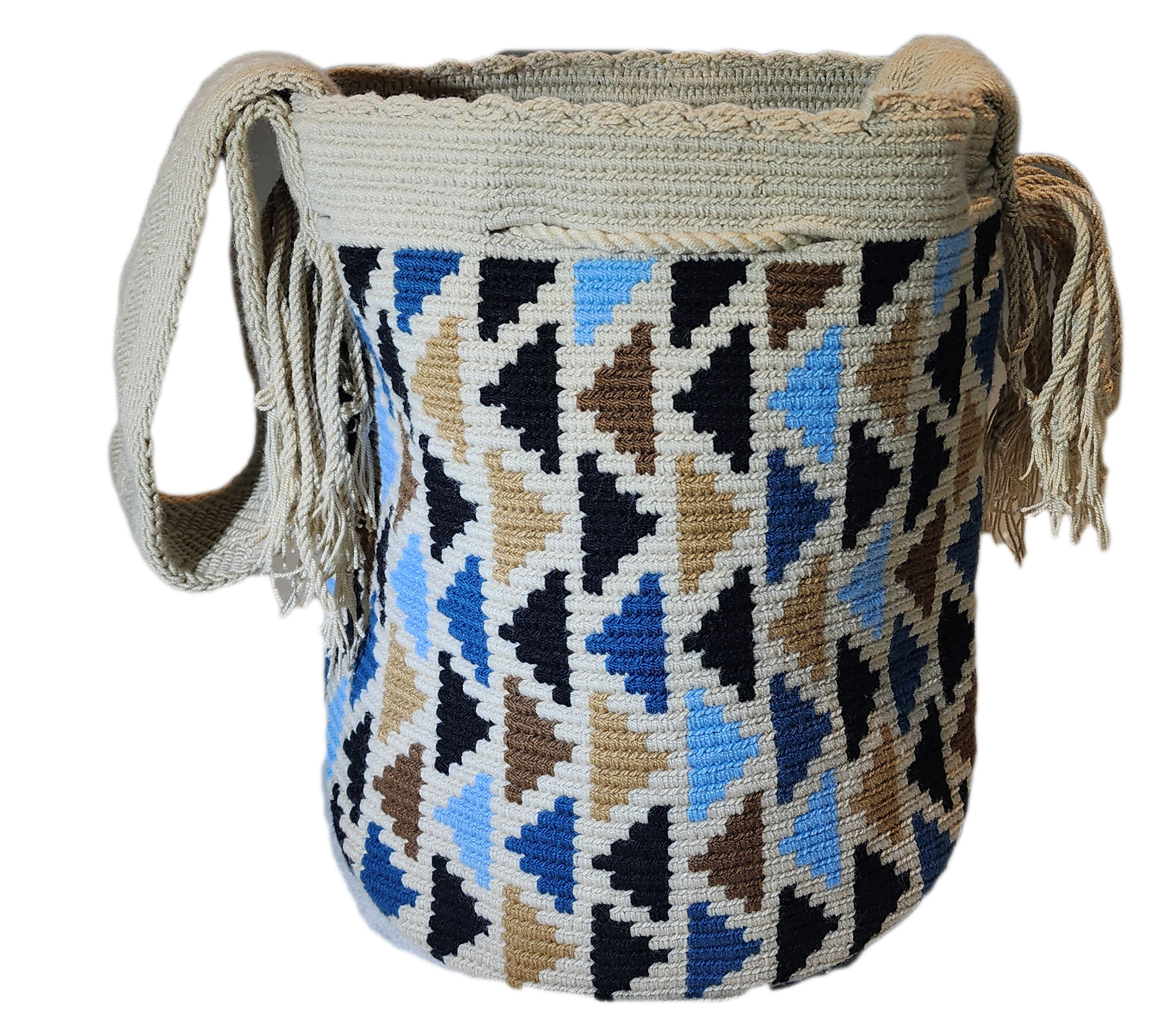 Myla Large Handmade Crochet Wayuu Mochila Bag - a perfect gift for her