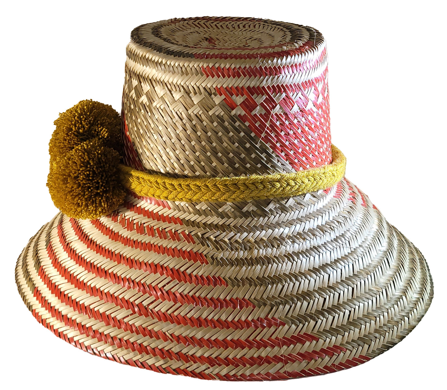 Andrea Handmade Wayuu Hat - Wuitusu-side