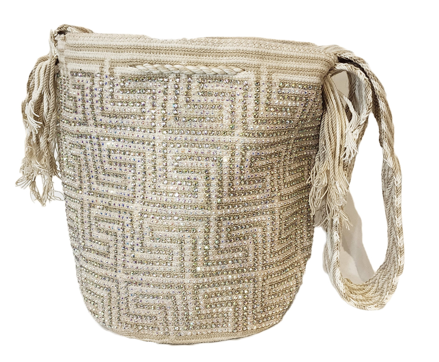 Amber Handmade Crochet Wayuu Mochila Bag - Wuitusu