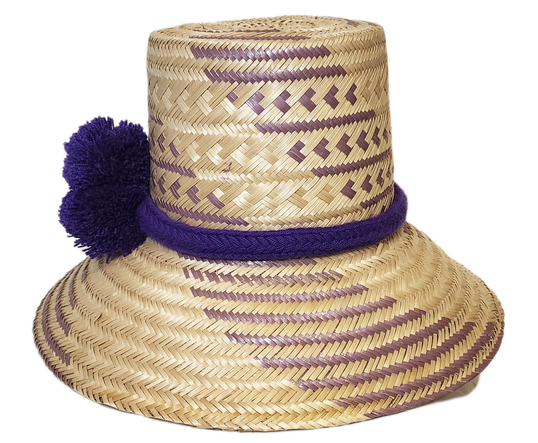 Rosemary Handmade Wayuu Hat side