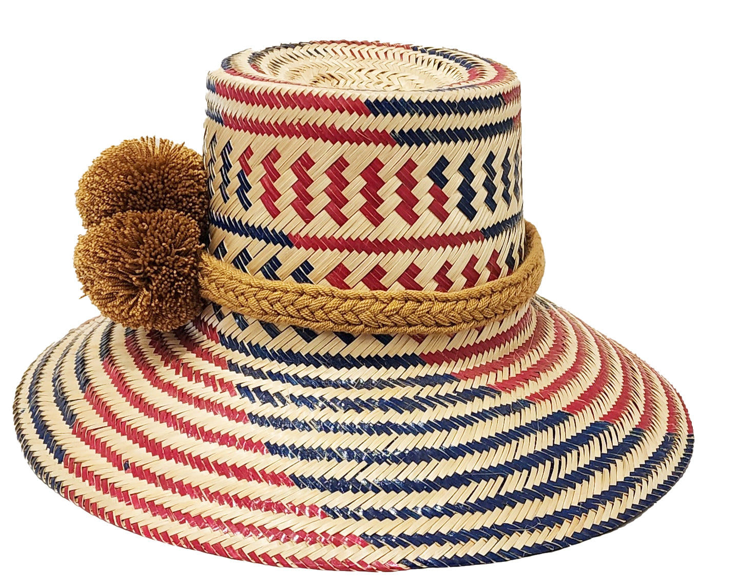Brielle Handmade Wayuu Hat - side