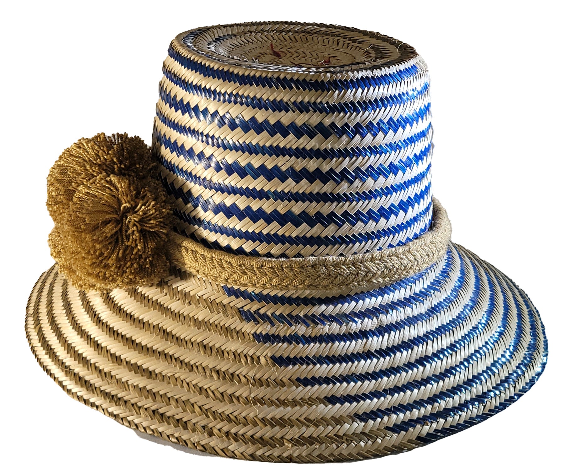 Norah Handmade Wayuu Hat - Wuitusu-side