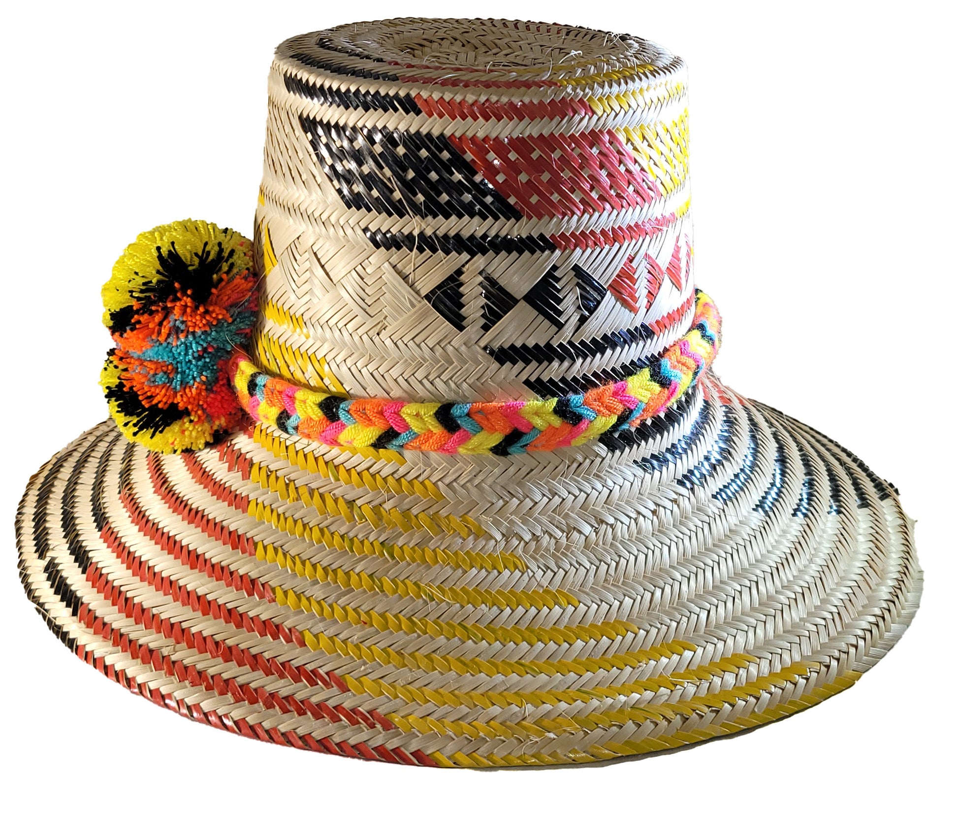 Khloe Handmade Wayuu Hat - Wuitusu-side