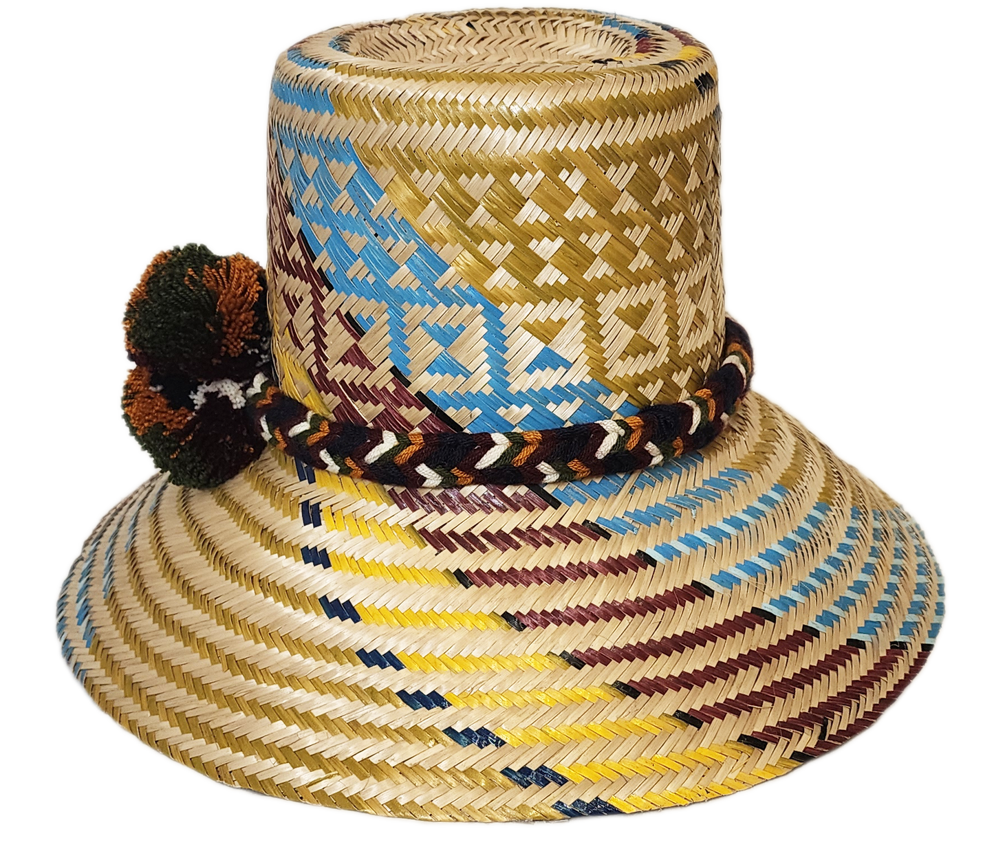 Annalise Handmade Wayuu Hat side