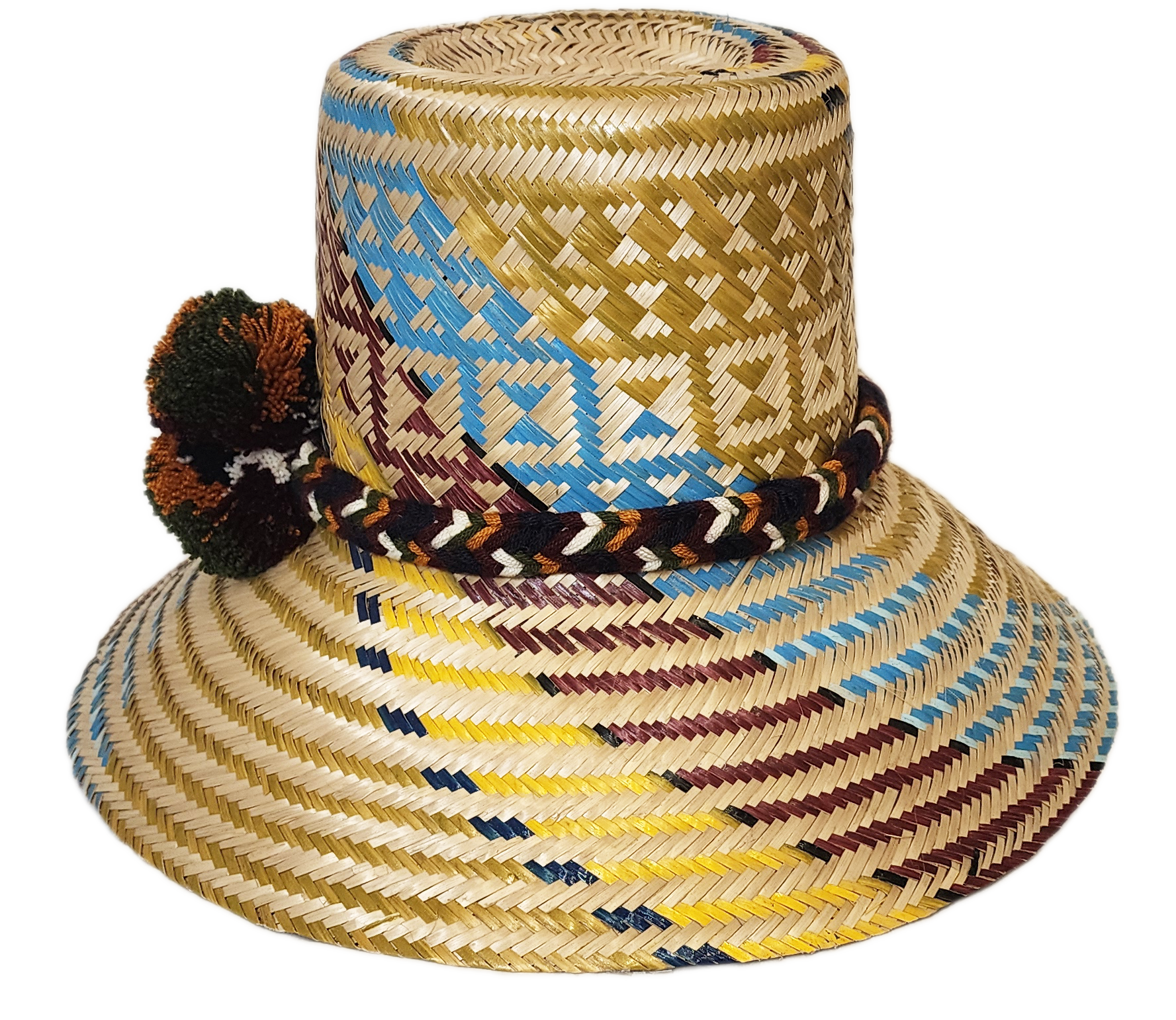 Annalise Handmade Wayuu Hat side