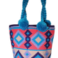 Malia Large Short Handle Design PomPom Mochila - a perfect gift for her