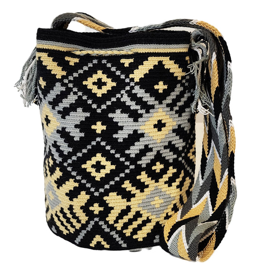 Aurelia Large Handmade Crochet Wayuu Mochila Bag