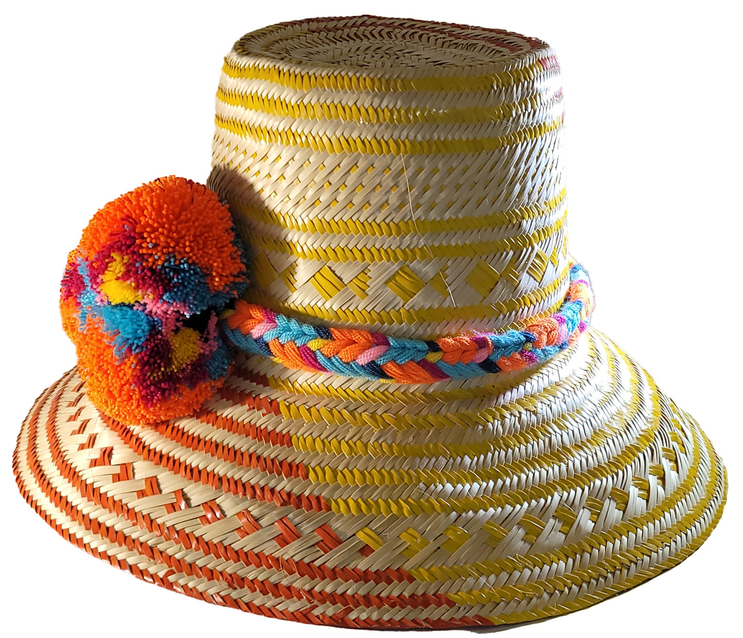 Jasmine Handmade Wayuu Hat - Wuitusu-side