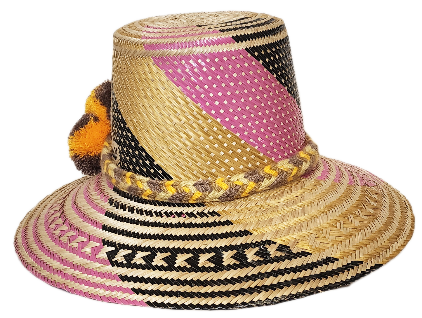 Stephanie Handmade Wayuu Hat side