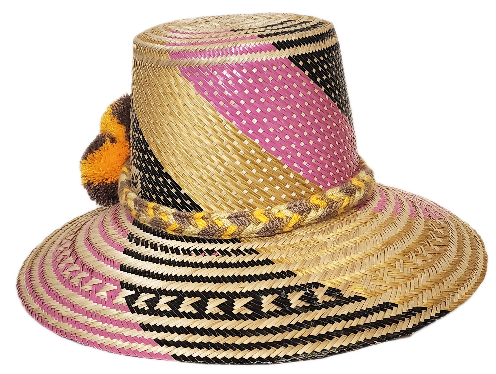 Stephanie Handmade Wayuu Hat side