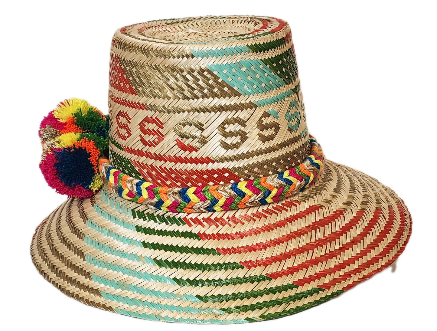 Maren Handmade Wayuu Hat side