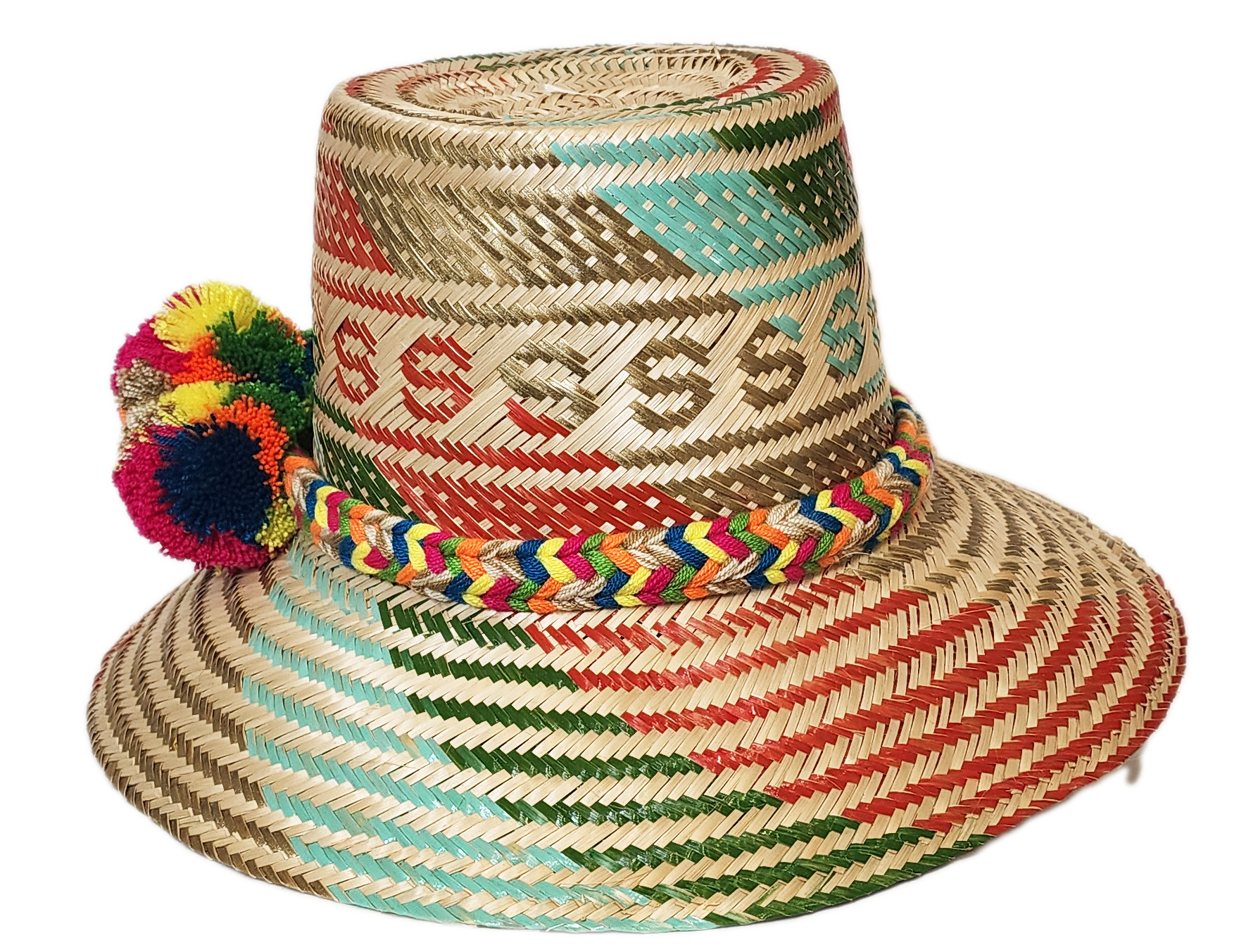 Maren Handmade Wayuu Hat side