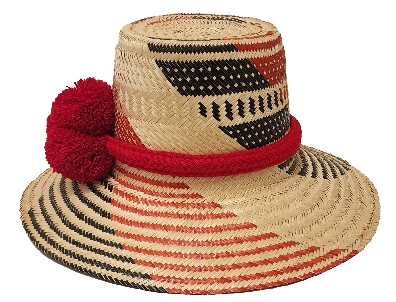 zola  handmade wayuu hat  side view