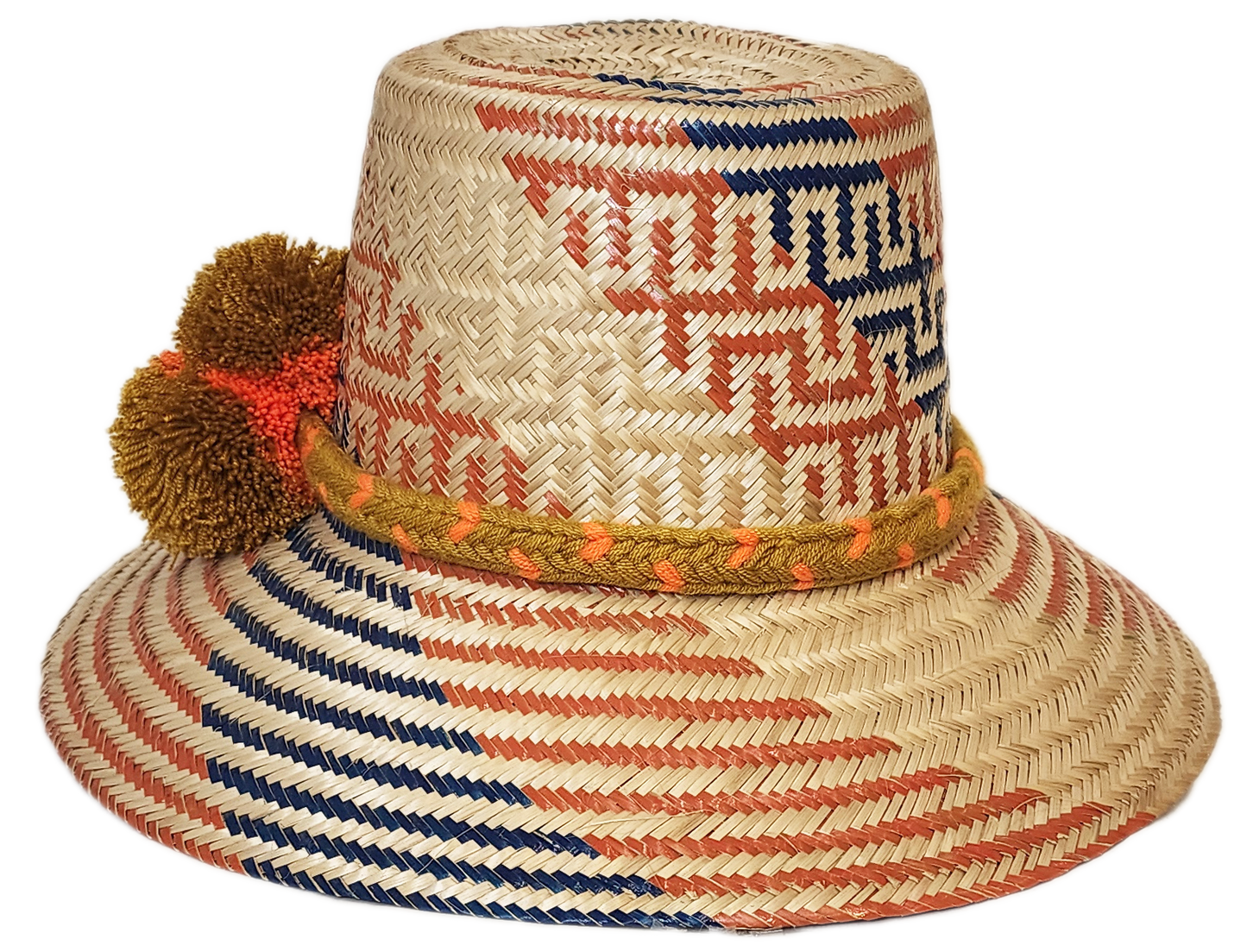 Braelynn Handmade Wayuu Hat side