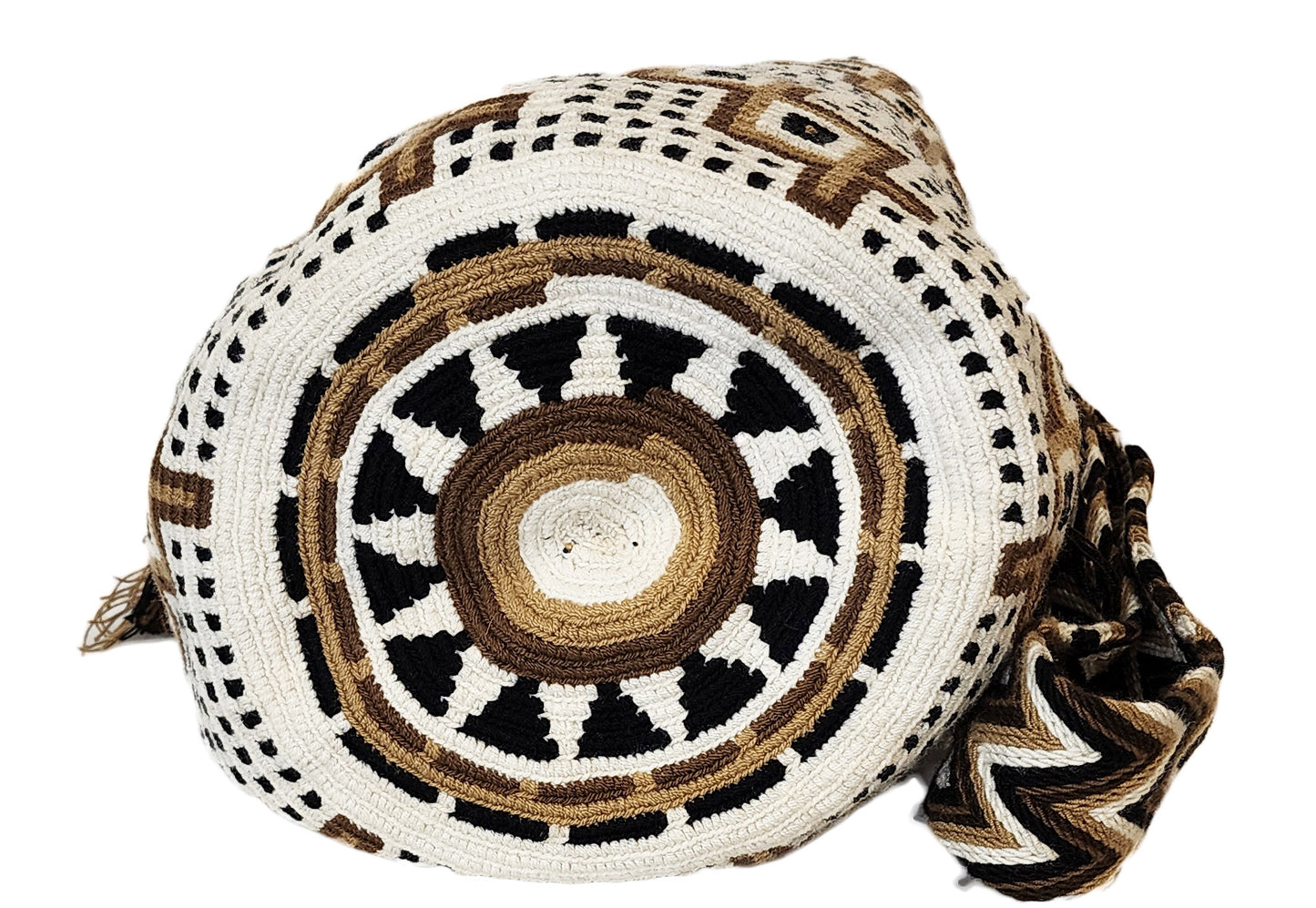Emely Large Handmade Crochet Wayuu Mochila Bag - Wuitusu