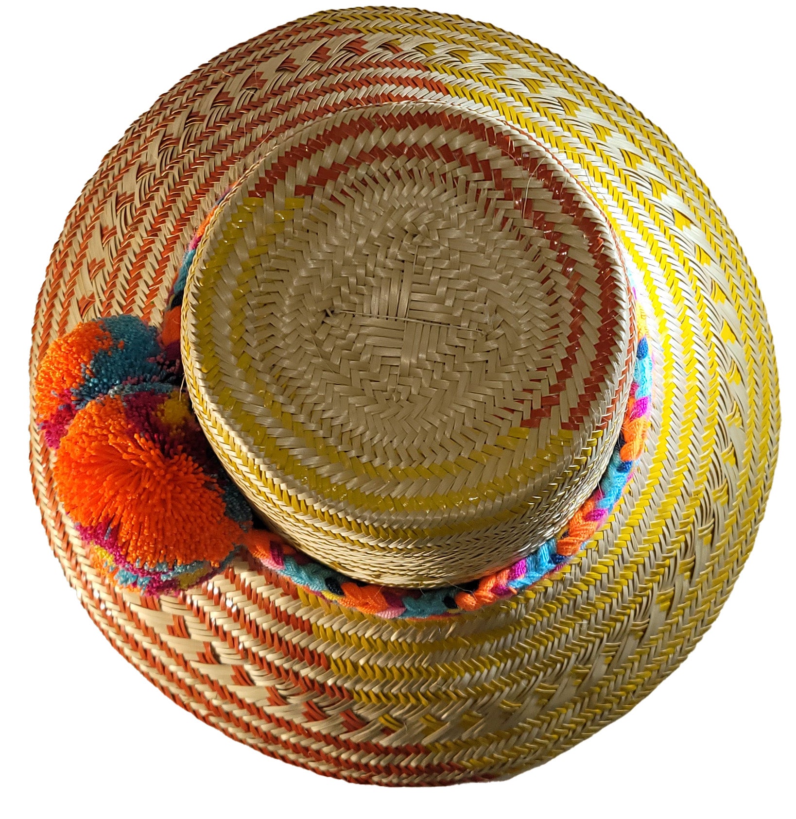 Jasmine Handmade Wayuu Hat - Wuitusu-top