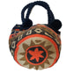 Natalie Medium Short Handle Design PomPom Mochila