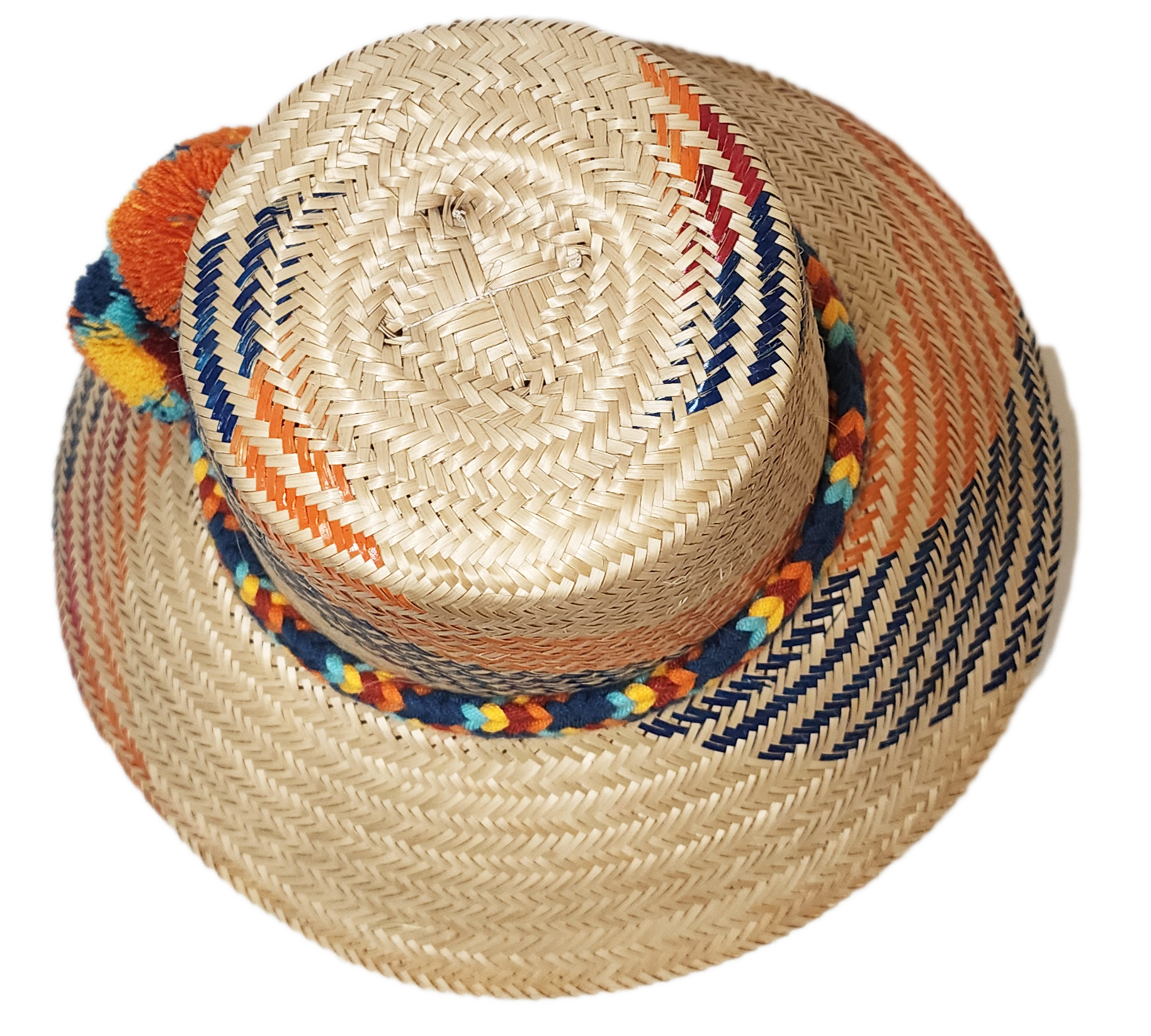 Scarlet Handmade Wayuu Hat top