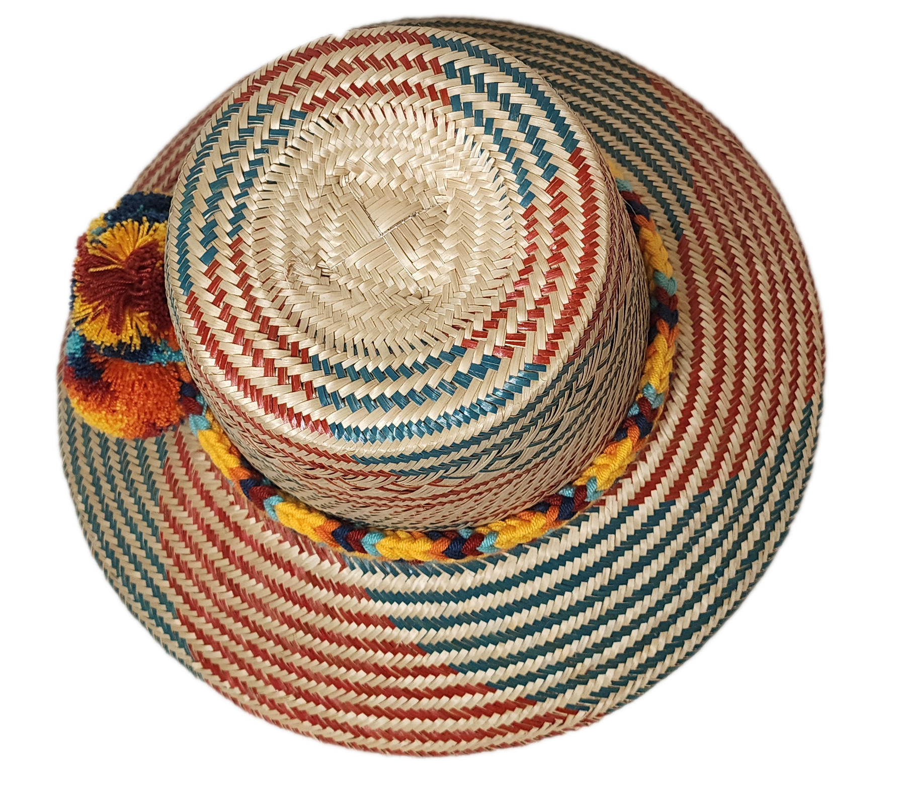 Jacqueline Handmade Wayuu Hat top