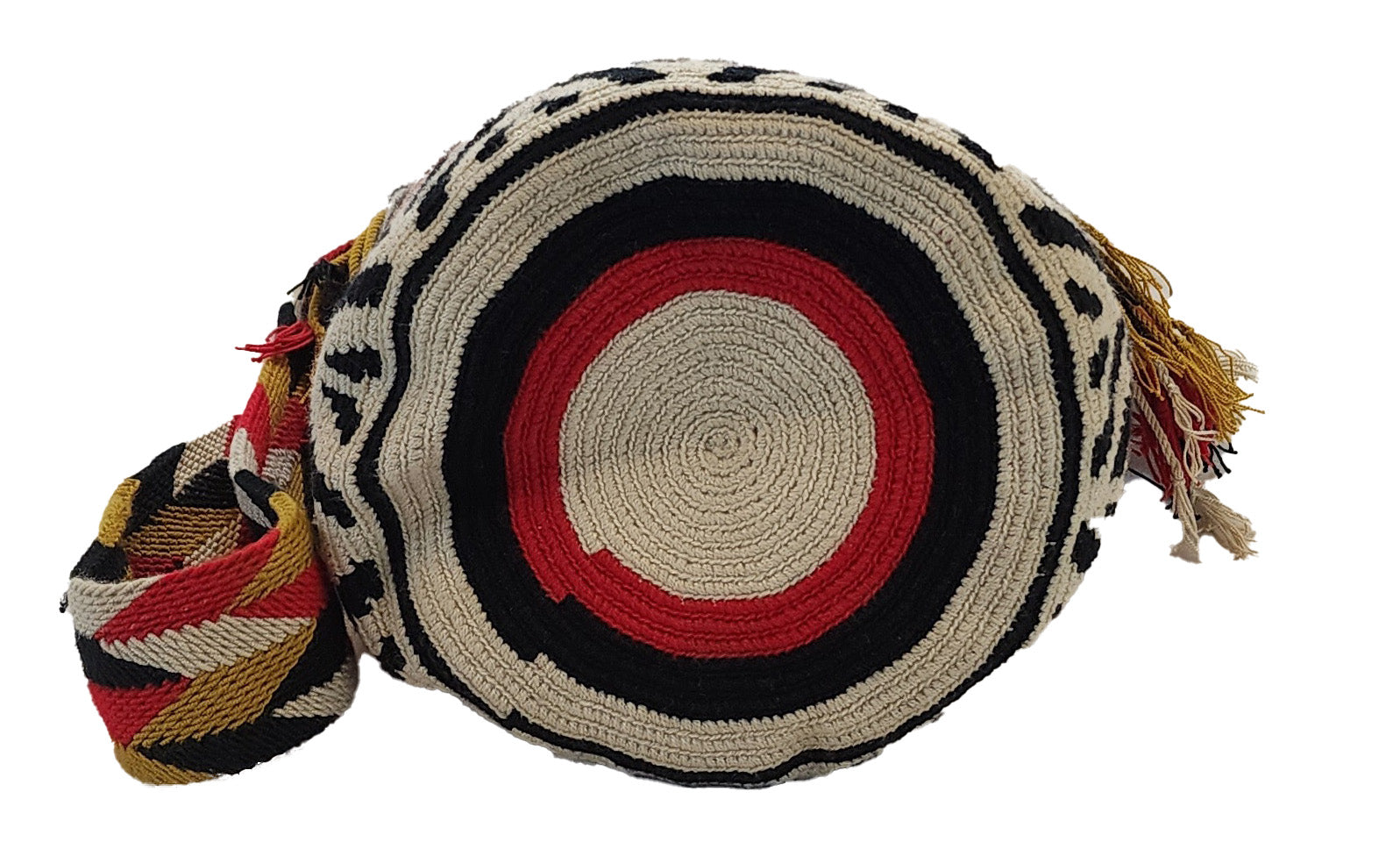 Mercy Large Handmade Wayuu Mochila Bag bottom