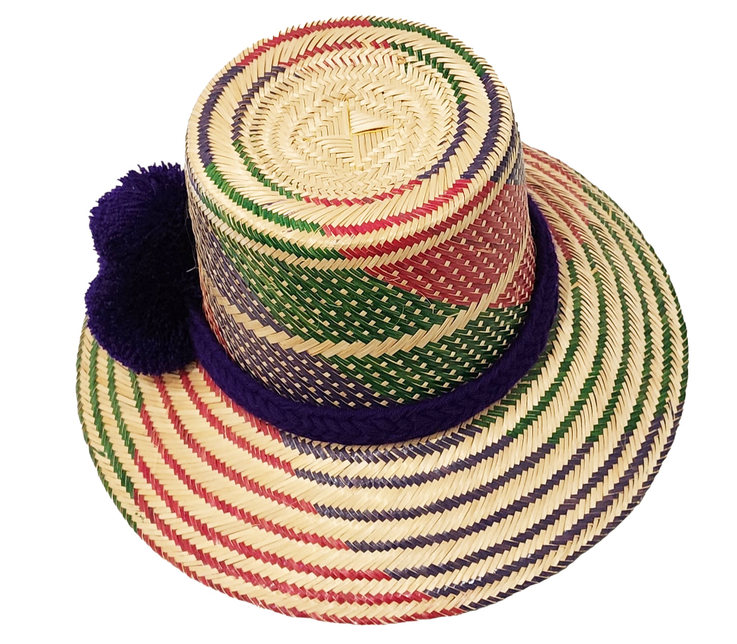 Eva Handmade Wayuu Hat - top