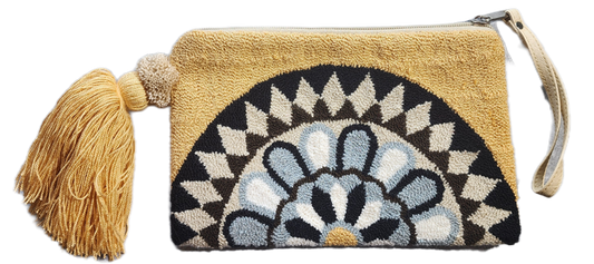 Jemma Handmade Wayuu Punch-needle Clutch - Wuitusu