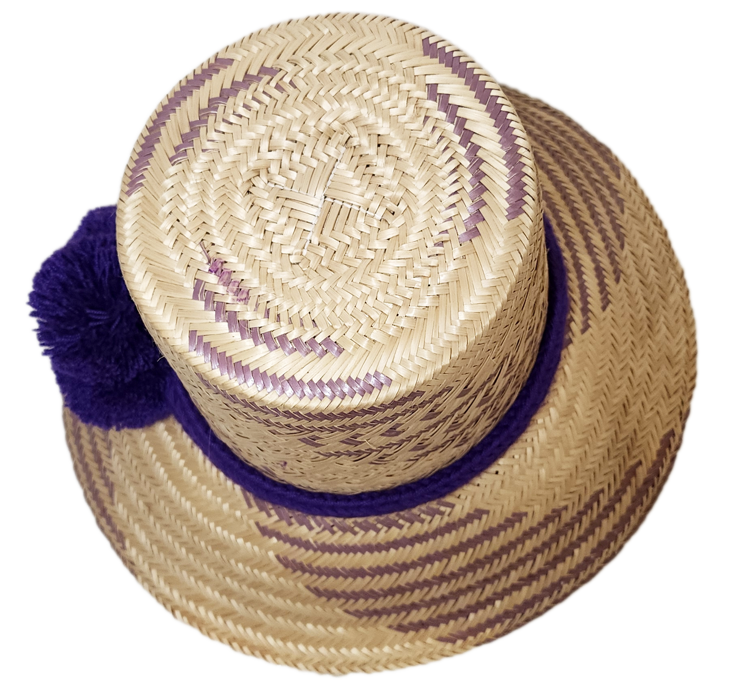 Rosemary Handmade Wayuu Hat top