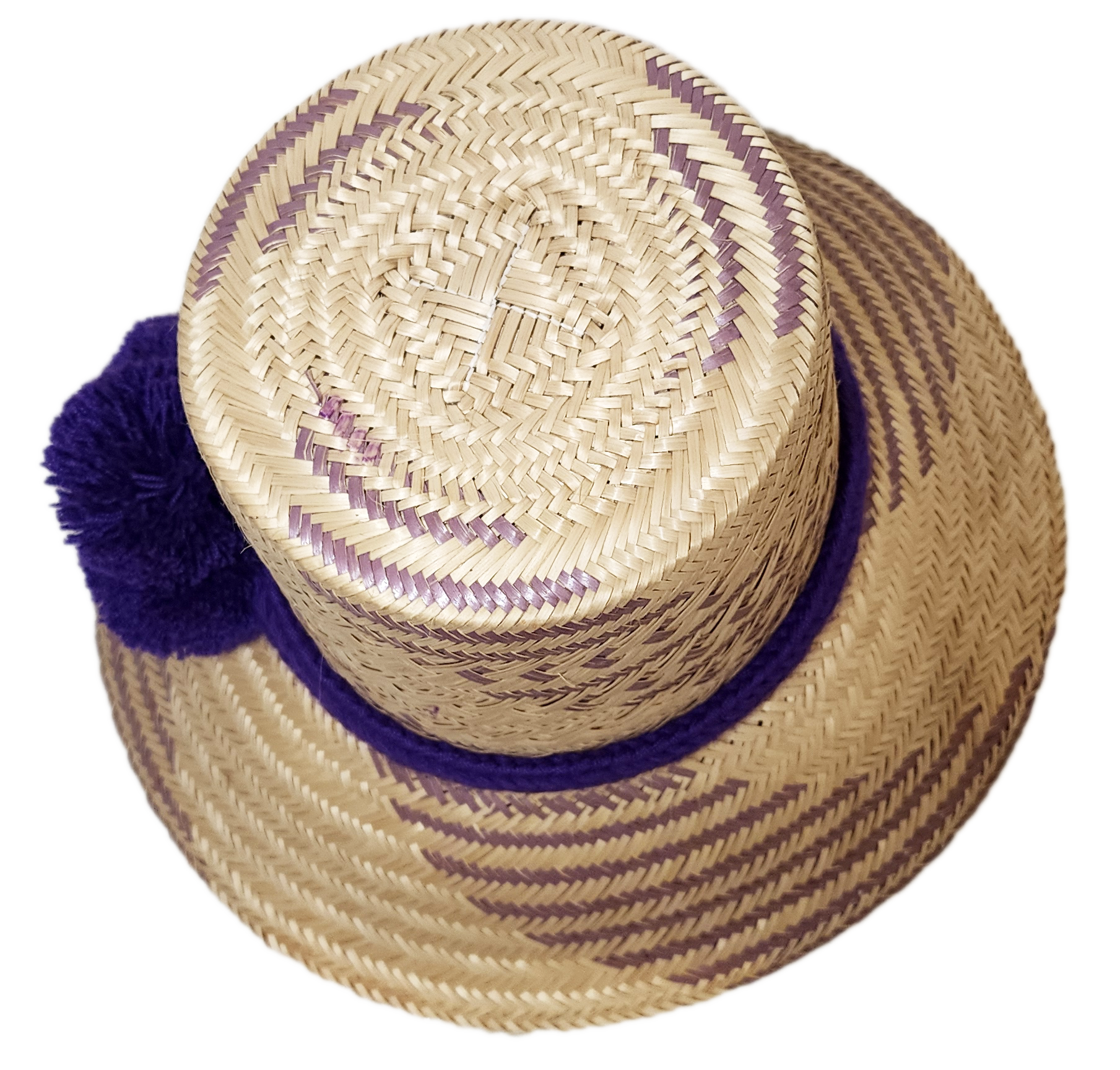 Rosemary Handmade Wayuu Hat top